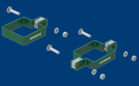 Система кріплення сітчастих огорож DoorHan